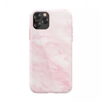 Telefona maciņš Devia Marble sērija iPhone 11 Pro Max, rozā, aizsargājošs cietais apvalks