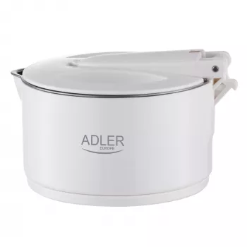 Adler Silicon Travel Kettle AD 1377 ceļojumu tējkanna | 600 W | 0.6 L | silikons | balta