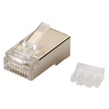 Lanview LVN125419 RJ45 savienotājs, metālisks, vīriešu tipa