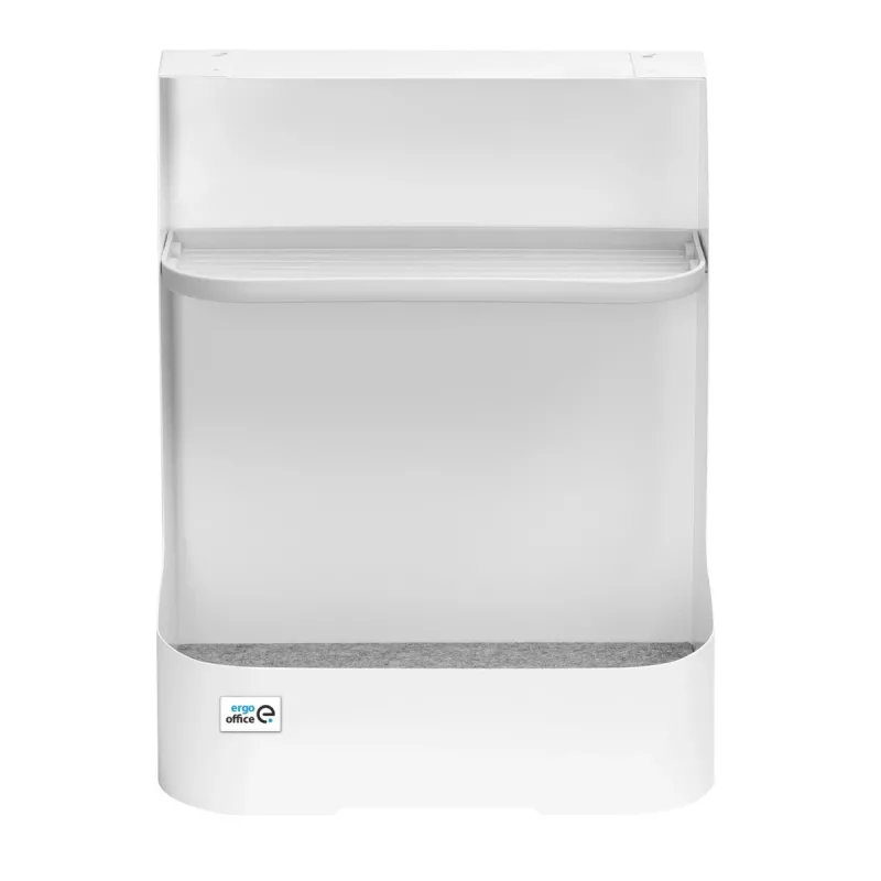 Ergo Office zemgalda uzglabāšanas kaste / organizators ar piederumu plauktu, Balta, Maks. 5kg, ER-442