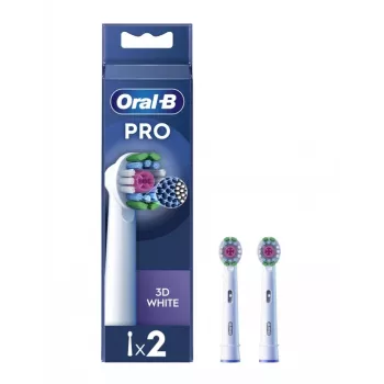 Oral-B 3D WHITE EB18-2 nomaināmās birstes galviņas – 2 gab. iepakojums