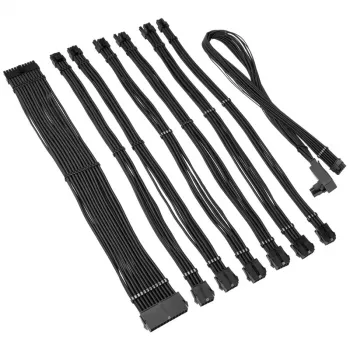Kabeļu pagarinājumu komplekts Kolink Core Pro COREPRO-EK-12VT2-BLK 12V 2x6-pin melns