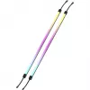LED lente CORSAIR LS350 Aurora, daudzkrāsu apgaismojums, 350 mm garums, 10 mm platums, 2 iepakojumā