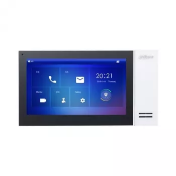 Dahua Technology VTH2421FW video domofons 17.8 cm (7 collu) Melns, Balts