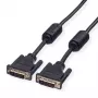 DVI kabelis ROLINE DVI (24+1) Dual Link M/M 7,5 m