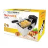 Fritieris ESPERANZA FALAFEL Single 3 L — nerūsējošā tērauda bļoda, 2200 W, regulējams termostats