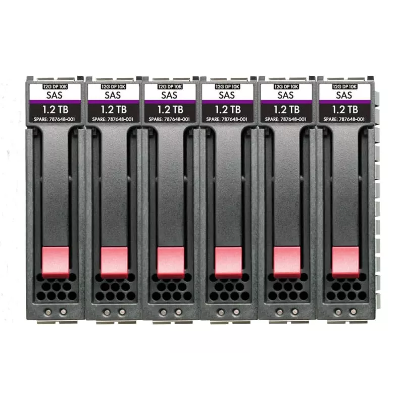 HPE MSA 14,4 TB (6 x 2,4 TB) 12G SAS 10K SFF HDD komplekts (R0Q67A)