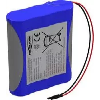 Ansmann 1S3P akumulatora bloks 3x 18650 ar kabeli Li-Ion 3.6 V 10500 mAh (2447-3034-20)