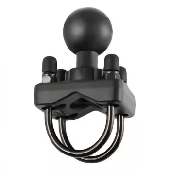 RAM Mounts dubultā U-skrūves lodveida pamatne 1.25–1.5 collu stieņiem