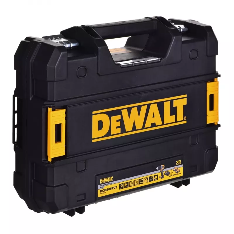 URBIS/SKRŪVGRIEZIS Dewalt DCD805P2T 18V 2X5,0AH BL Tstak