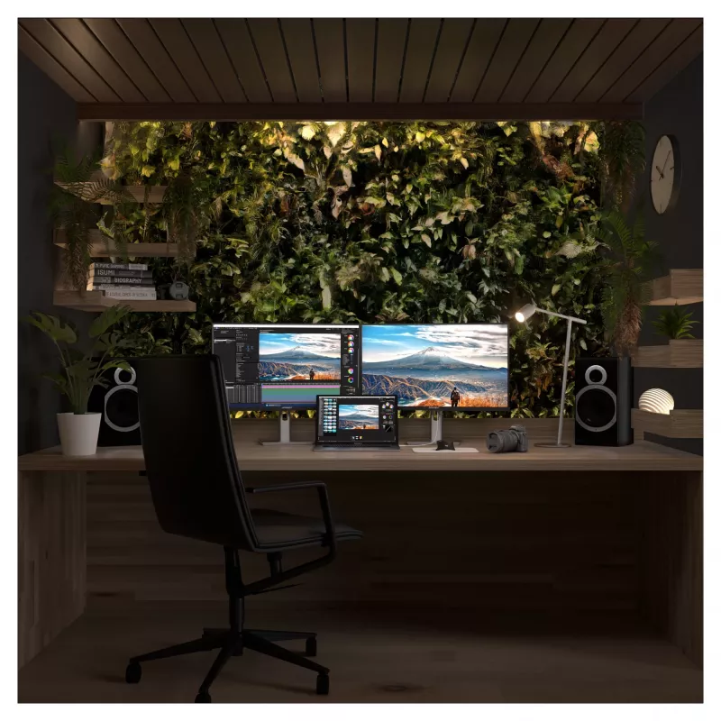 JAPANNEXT JN-IPS275K-HSPC9 27 collu 5K IPS monitors – HDMI/DP, USB hubs, iebūvēti skaļruņi