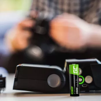 Green Cell GR02 uzlādējams akumulators — NiMH AA 1,2 V 2000 mAh, 2 gab.
