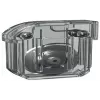 Leitz taisnā griezuma asmens nomaiņa precīzajam biroja trimmerim, 15 lapas, plastmasa, tērauds, pelēks, 14 mm, 40 mm, 48 mm