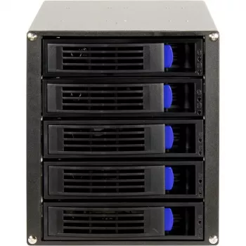 HDD korpuss Inter-Tech ST-5255 Melns 2.5/3.5 collu