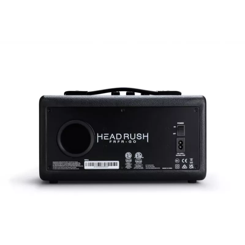Portatīvais FRFR ģitāras pastiprinātājs HEADRUSH FRFR-GO, 65W, pilna diapazona, baterija/tīkls