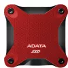 Ārējais SSD ADATA SD620 1 TB, portatīvais, USB 3.2 Gen 2 (Micro-USB B), lasīšana 520 MB/s, rakstīšana 460 MB/s, triecienizturīgs, sarkans