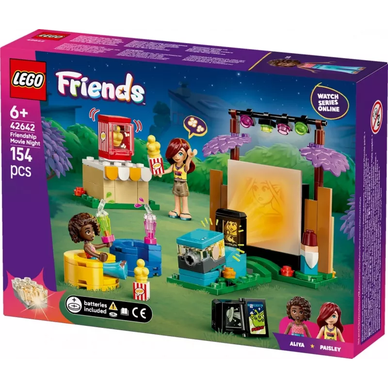 LEGO FRIENDS 42642 Draudzības filmu vakars
