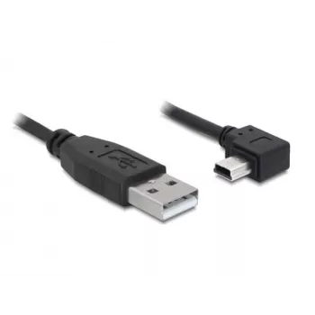 USB kabelis DeLOCK 82683 USB 2.0 3 m USB A Mini-USB B Melns
