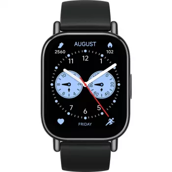 Viedpulkstenis Xiaomi Redmi Watch 5 Lite — 1.96 collu AMOLED, GPS, 470 mAh, 48 mm, TPU siksniņa, Melns