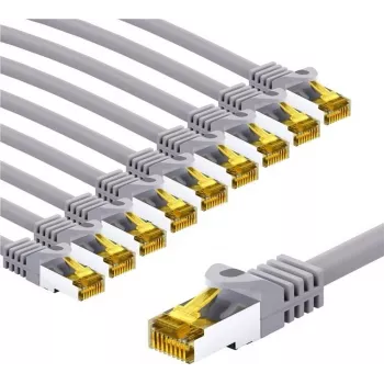 Wentronic 69521 Ethernet Patch vads Pelēks