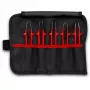 Industriālās pincetes Knipex 92 00 04, melnas/sarkanas, 275g, 5 gab.