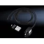 Rittal SZ 4315.810 LED kompaktās sistēmas gaismas piederums, melns, saderīgs ar 4140.810/820/830/840, dziļums 3000 mm