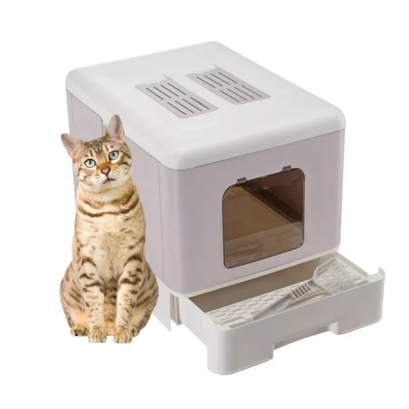 FERPLAST Sahara Lilac - kaķu tualete - 52 x 39 x 40 cm