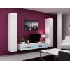 TV statnis cama meble VIGO NEW 30/180/40, balts spīdums, skaidu plātne, 1800×400×300 mm