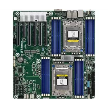 Mātesplate ASRock ROME2D16-2T LGA 4094 EEB, divligzdas, 16 DIMM DDR4, 3.2 TB RDIMM, 5x PCIe x16 Gen4, 16x SATA III