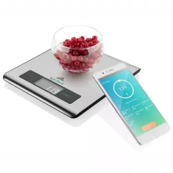 Virtuves elektroniskie svari ETA Nutri Vital Metālisks Taisnstūris — 5 kg, 1 g precizitāte, LCD