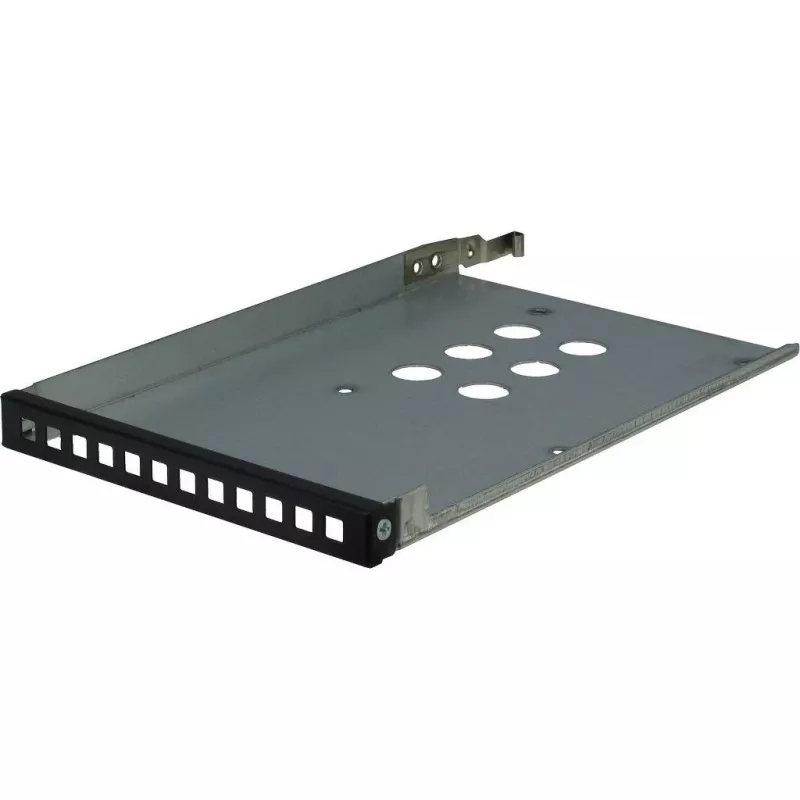 Inter-Tech IPC 1U-1404 statīvs melns, nerūsējošais tērauds
