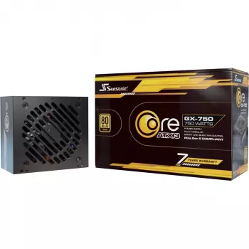 Barošanas bloks Seasonic SRP-CGX851-A5A32SF 850 W ATX, pilnībā modulārs, 80 PLUS Gold, 120 mm ventilators, Melns