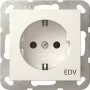 GIRA 445803 SCHUKO kontaktligzda ar uzrakstu EDV System 5 (445803)