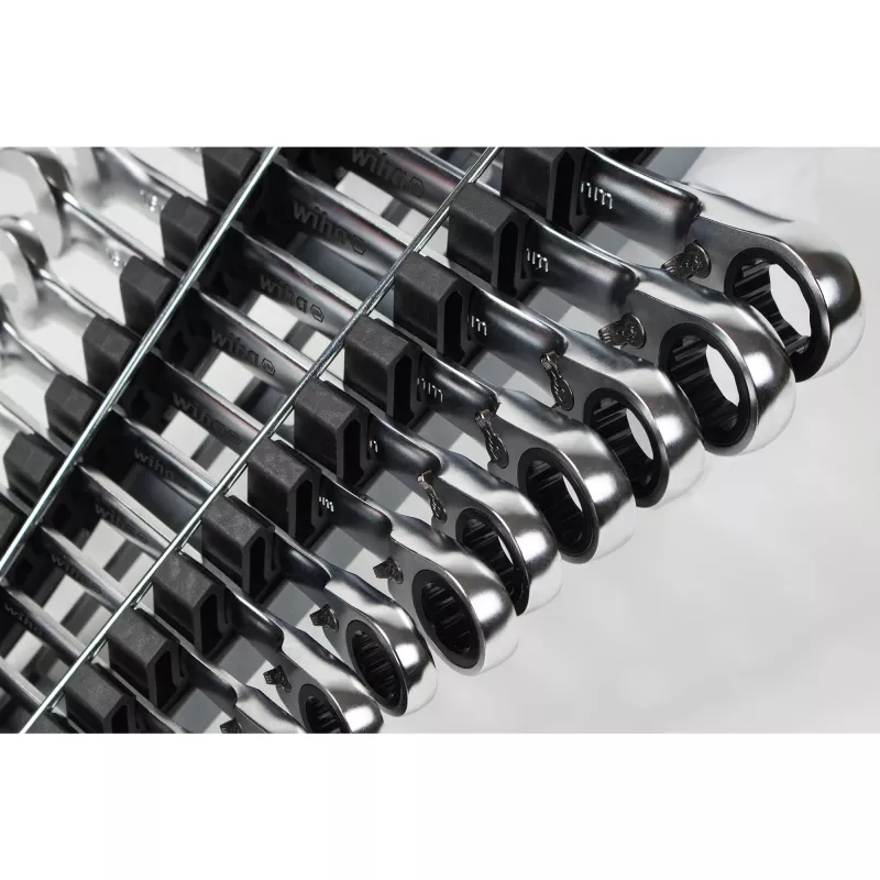 Wiha 44661 12-daļīgs reversīvu uzgriežņu atslēgu komplekts, SW 8–19 mm