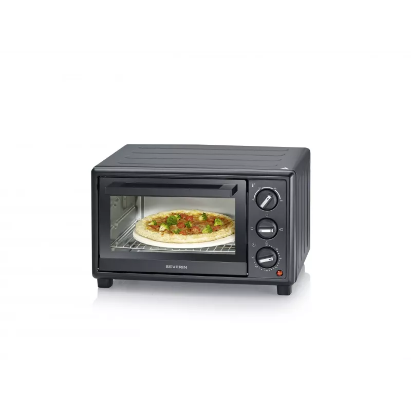 Elektriskais mini krāsns SEVERIN TO 2078 — 20 L, 1600 W, melna