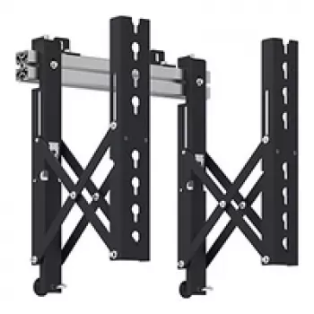 AG Neovo VWM-02 sienas stiprinājums video sienai 165,1 cm (65 inch), melns, sudrabs