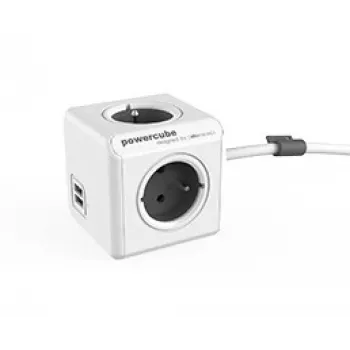 PowerCube USB pagarinātājs 3m Grey 2404