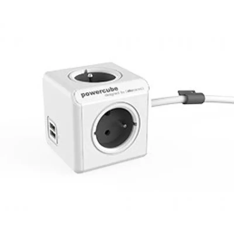 PowerCube USB pagarinātājs 3m Grey 2404