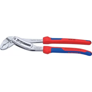 Knipex ūdenssūkņu knaibles Alligator 300mm, satvēriens 60mm, hromētas, 2K rokturi