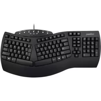 Perixx Periboard-512 Melna Ergonomiska USB Tastatūra (11523)