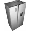 Gorenje HZF55082 NRS917E41XWD G400 Brīvstāvošs Amerikāņu stila ledusskapis, Pelēks, 2 durvis, Skārienvadība, LED