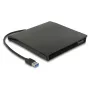 Ārējais HDD korpuss DeLOCK 42636 Melns 5.25 collu Micro SATA 5 Gbit/s