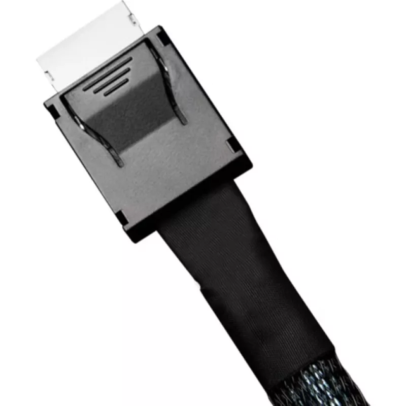 ICY DOCK MB206L-B kabelis SlimSAS 8i uz 2x OCuLink 4i, 50 cm