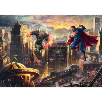 Thomas Kinkade Studios: DC Superman - Man of Steel, Puzle 1000 gabali