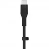 Belkin USB-C uz Lightning kabelis 2m melns CAA009BT2MBK