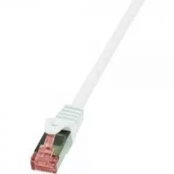 Tīkla kabelis LogiLink 1,5 m RJ-45 Cat6 Balts