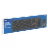 Savio KB-03 tastatūras un peles komplekts USB QWERTY US English Melns