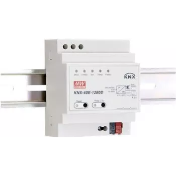 MEAN WELL KNX-40E-1280 barošanas adapteris 30V 1.28A DIN sliedei