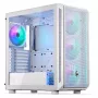 Endorfy Arx 700 ARGB PC korpuss, Midi-Tower, ATX, rūdīts stikls - iekļauti 4x 140 mm ARGB ventilatori, balts (EY2A017)