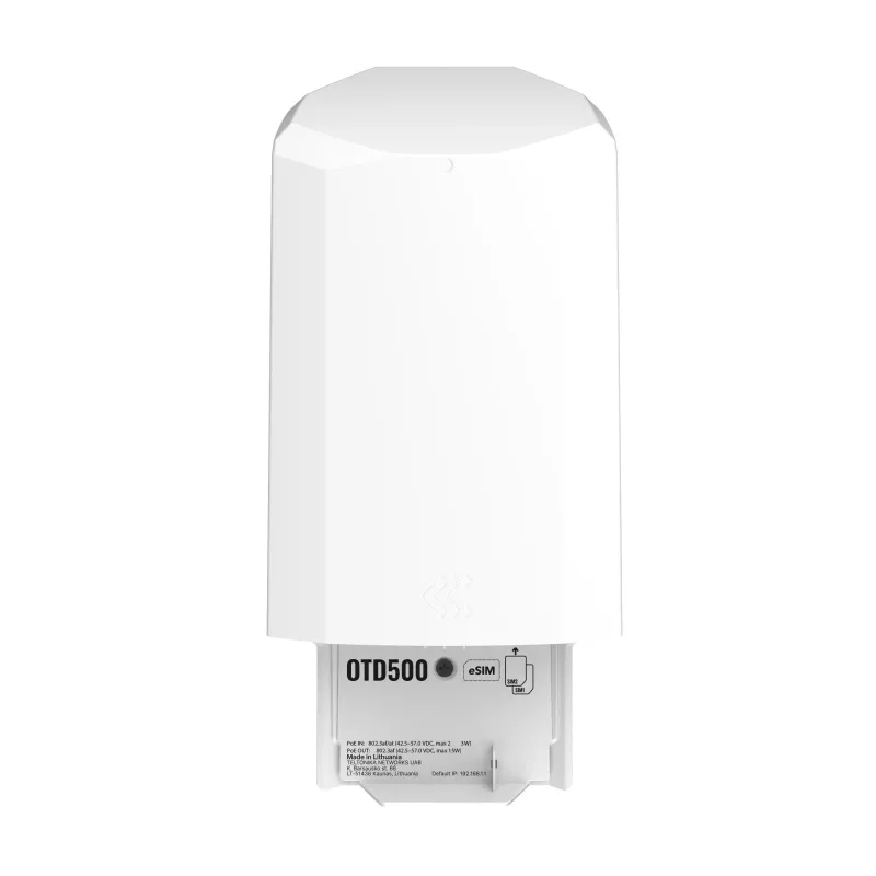 Teltonika OTD500 5G maršrutētājs, 4G Cat 19, 3G, eSIM, PoE in/out, IP55